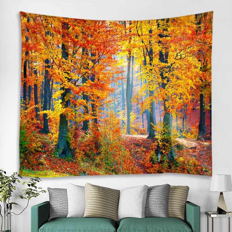 Autumn Forest Tapestry