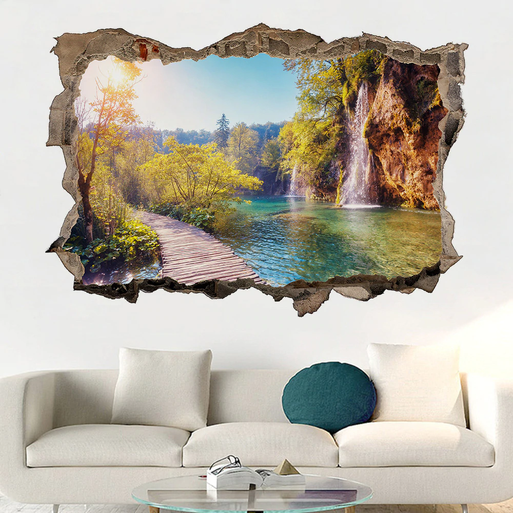 Tranquil Spring 3D Mural Decal