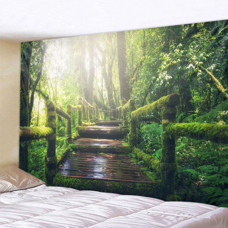 Enchanted Forest Tapestry