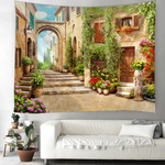 Load image into Gallery viewer, Romantic Architecture Tapestry
