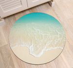 Load image into Gallery viewer, Peaceful Waves Memory Foam Anti-Slip 3D Round Rug
