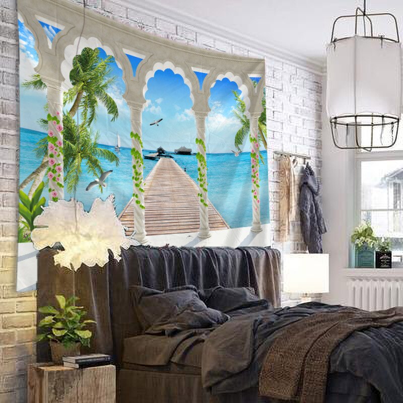 Serene Pier Front Tapestry