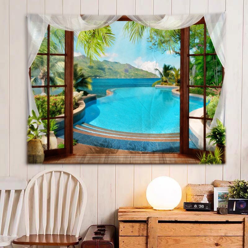 Pool Side Tapestry