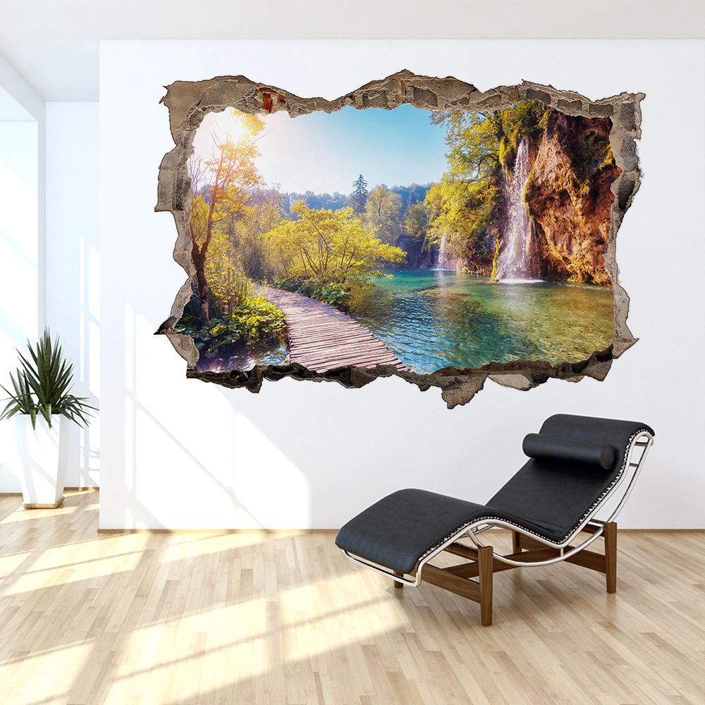 Tranquil Spring 3D Mural Decal