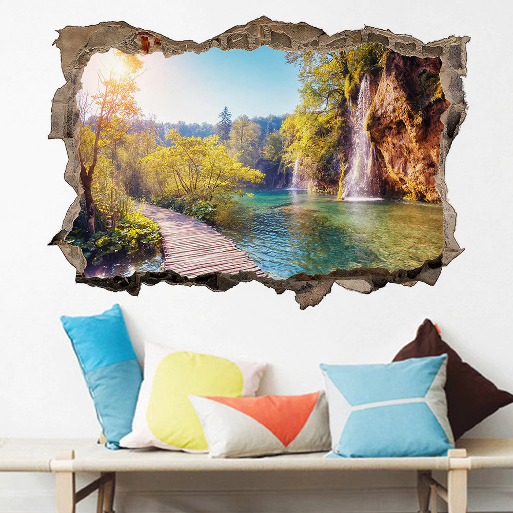 Tranquil Spring 3D Mural Decal