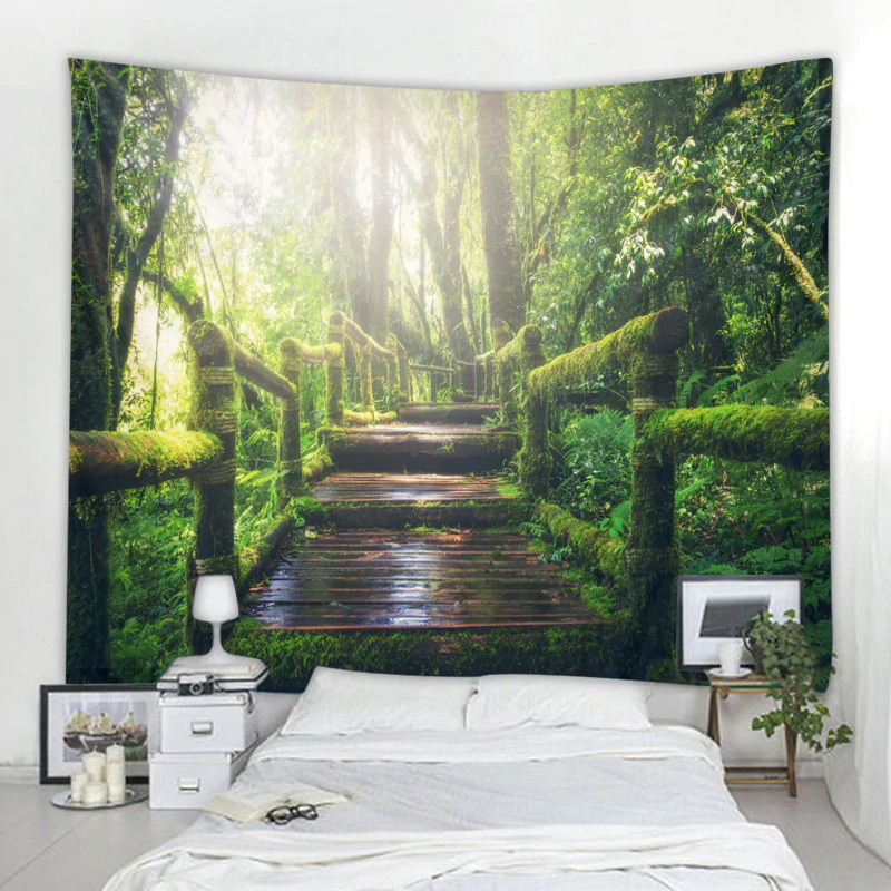 Enchanted Forest Tapestry