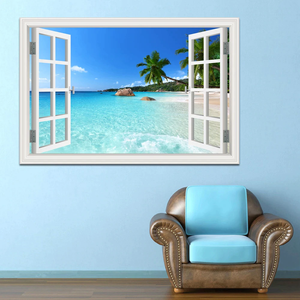 Open Window Utopia Tapestry