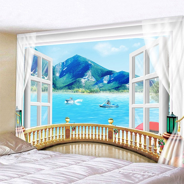 Arcadia Mountain View Tapestry