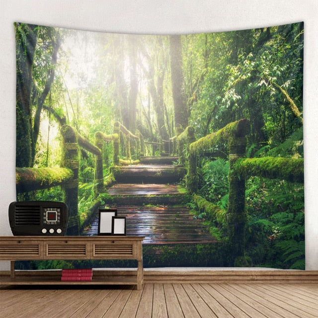 Enchanted Forest Tapestry