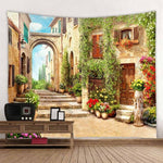 Load image into Gallery viewer, Romantic Architecture Tapestry
