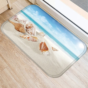 Sea Shell Starfish Anti-Slip Mat