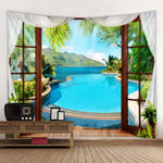 Load image into Gallery viewer, Pool Side Tapestry
