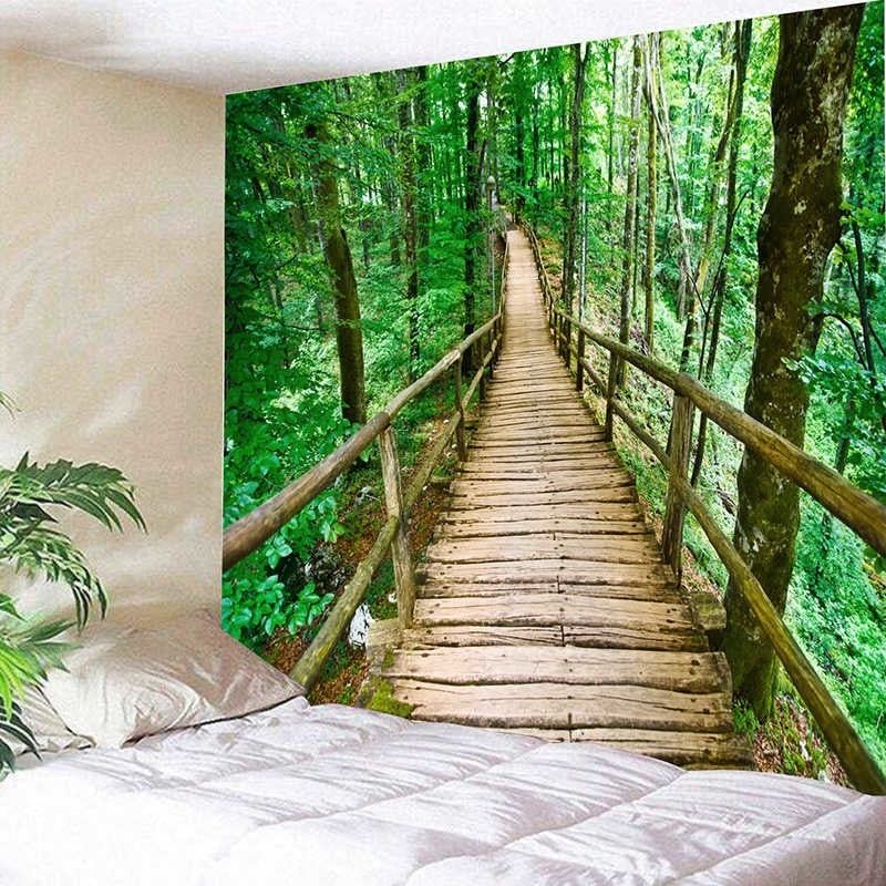 Treetop Bridge Tapestry