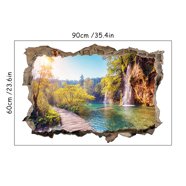 Tranquil Spring 3D Mural Decal