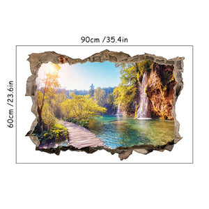 Tranquil Spring 3D Mural Decal